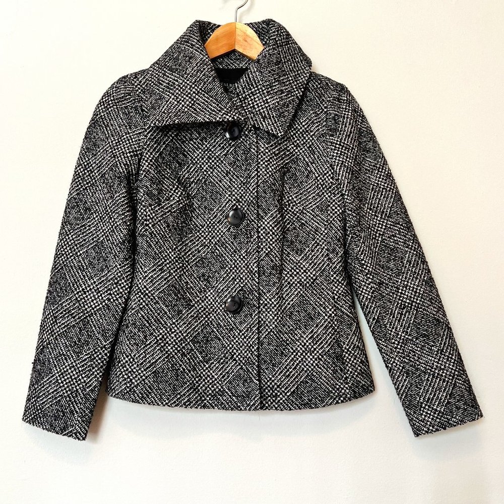 Talbot's Black & White Blazer / Coat